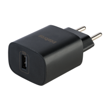 CONV. AUT. AC/DC FONTE USB PRETO EC 1 FAST
