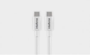 Cabo USB Type C-C 1.2M PVC Branco EUCC12PB