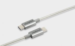 Cabo USB Type C-C 1,5M Nylon Branco EUCC15NB