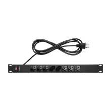 Protetor Eletrônico c/ 8 Tomadas para Rack - EPR 208 +