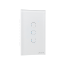 INTERRUPTOR SMART ZIGBEE TOUCH 3 BRANCO EZS 1003