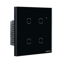 Interruptor Elétrico Smart Wi-fi Touch EWS 1004 PT