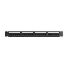 PATCH PANEL IMPACT LAN CAT5E 24 PORTAS - PP524