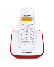 TELEFONE SEM FIO TS 3110 BRANCO / VERMELHO